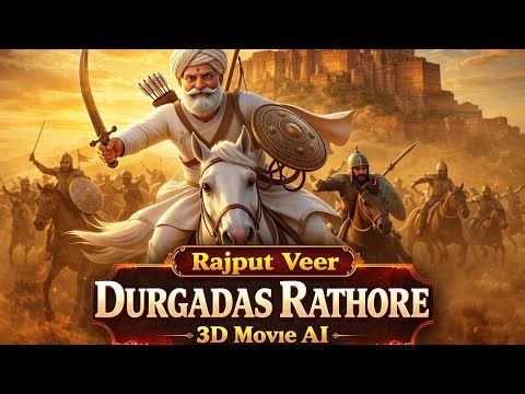 Rajput Veer Durgadas Rathore 🔥 Full History| 3D Cinematic AI Movie | Aurangzeb vs Rajput”