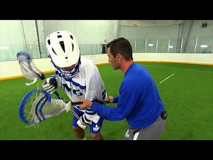 Proper Defensive Approach - Defensive Drills Series by IMG Academy Lacrosse (1 of 3)