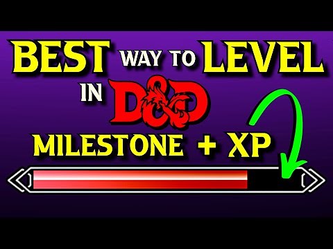 NEW Milestone + XP Leveling Method to Level Up in D&D