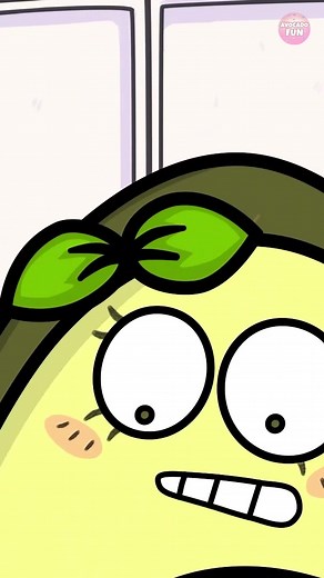 Spooky Halloween with Avocado Family