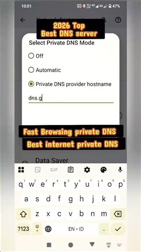 Best 2 Private DNS servers 2026 🔥 Private DNS Settings | DNS Setting | Best DNS server in android