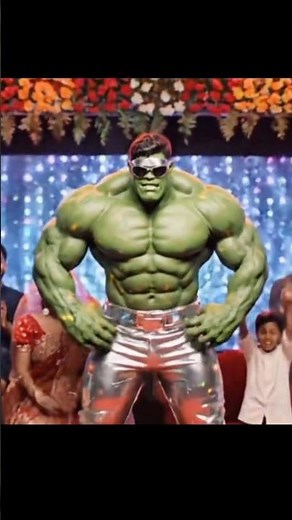 DJ dancer Hulk #youtubeshorts #fouryourpag #hulk#comedy #dj hulk#dj hulk 🕺