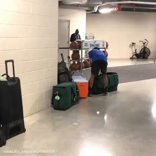 1.5M views · 5.2K reactions | Game balls are being put away as the Milwaukee Bucks decide to boycott Game 5 against the Orlando Magic to protest the police shooting of Jacob Blake. (Malika Andrews/Twitter) | ESPN | Facebook