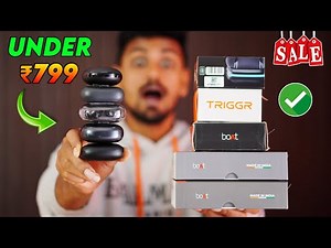 TOP 5 ⚡Best TWS Earbuds UNDER 1000! - I Tested 🔥