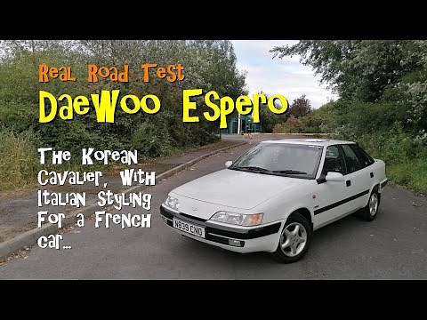 Real Road Test: 1995 Daewoo Espero! Mint 21k mile example