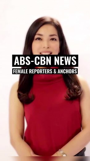 FEMALE REPORTERS AND ANCHORS OF ABS-CBN NEWS #abscbnnews #tiktoknews #newsph