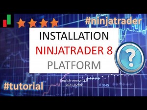 NinjaTrader 8 trading platform installation for beginners...