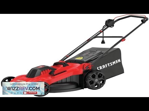 CRAFTSMAN Electric Lawn Mower 20 Inch Corded 13 Ah (CMEMW213) Red