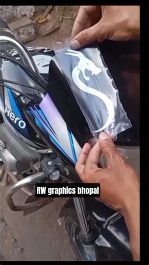 hf deluxe bike visor modified sticker 😱 #hfdeluxe #hfdeluxemodified #short #viral