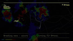 Plastic forecast television commercial