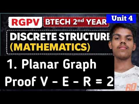 Planar Graph and Proof of Euler’s Formula | RGPV Discrete Structure 3rd Sem