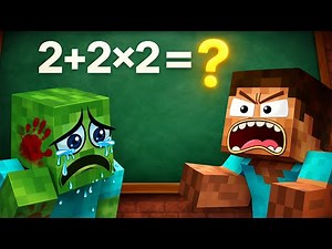 Monsters vs Math - Minecraft animation