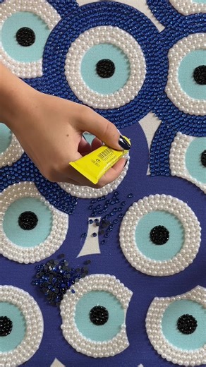 Trust the Process: Rhinestone Art on Canvas for Small Art Businesses