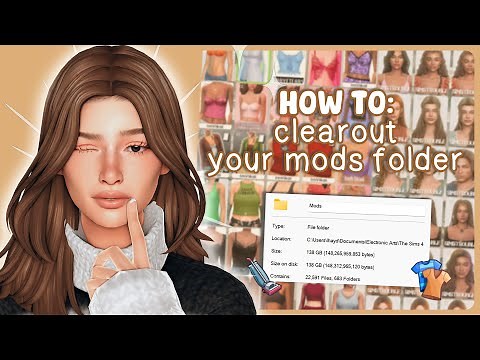 Reorganising My 130+GB Mods Folder Before the NEW PACK Drops! | Sims 4 Mods Folder Cleanout