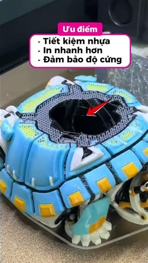 Why are 3D printed models hollow inside? #3dprinting #3dprinter #meme3d