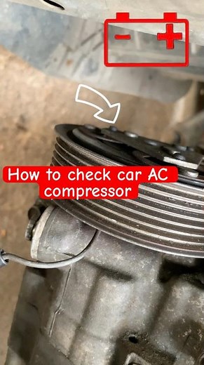 How to check car AC compressor