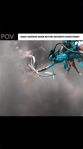Avatar: Neytiri vs Humans – Helicopter Destruction Scene 💥 #shortsfeed #edit #shortsvideo #avatar