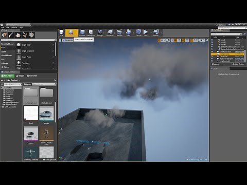 Unreal Engine Volumetric 3D Cloud System with Dynamic Lighting Overview