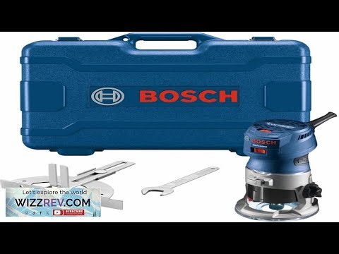 Bosch GKF125CEK Colt 1.25 HP (Max) Variable Speed Palm Router Kit