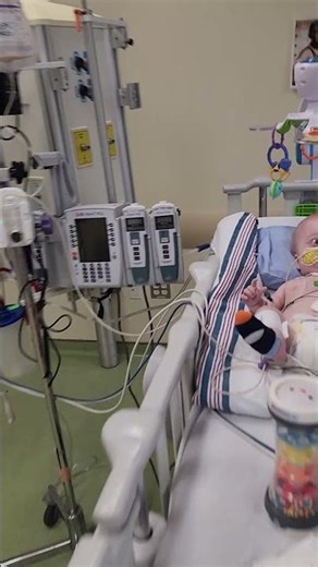 From NICU to PICU… Myles Keeps Pushing Forward 💙 #BabyStrong #NICUJourney #PICU