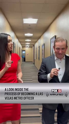 AMPLIFIED: Step inside and experience the Las Vegas Metro Police Academy. FOX5's Karla Salinas had the opportunity. She shares the intense training that LVMPD recruits undergo with our Tom Durian, such as scenarios that test decision-making under pressure. FULL: https://www.fox5vegas.com/2026/01/31/amplified-experiencing-las-vegas-metro-police-academy-firsthand/ | FOX5 Las Vegas
