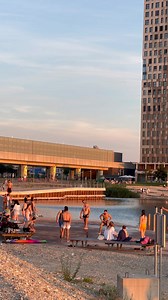 How did you spend your evening in Vienna? I spent on lake Seestadt. #seestadt #lake #swimming #wien #vienna #fypシ゚ #viralreels #fbreelsvideo | Vienna Uncovered