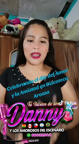 Dani Ilusión de Amor en Discoteca Aroma