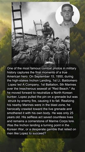 THE ICONIC PHOTO OF THE INCHON LANDING 🛡️