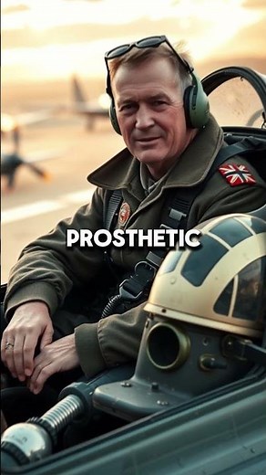 The WWII Pilot Who Flew Fighter Planes Without Any Legs #historyfacts #ww2