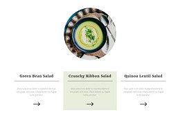 Healthy meals - Html Code Example by Nicepage