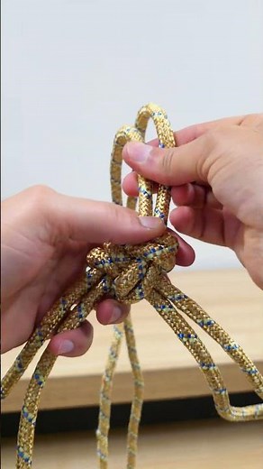 How to Tie the Triple Crown Loop Knot in 30 Seconds #shorts #knot