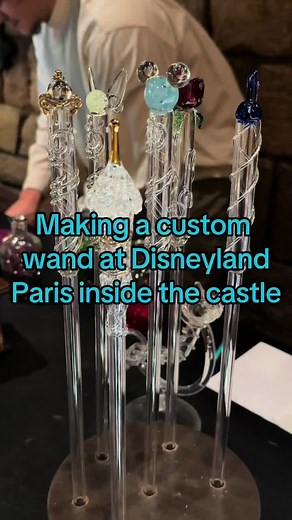 Create a Custom Crystal Wand at Disneyland Paris