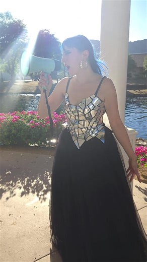 Over the years I found that I oscillated between hiding parts of myself to fit in, when those around me made it clear they disliked those aspects of my personality, or only being half of myself: putting out the joke and awkwardly shutting up when it didn’t land, always putting in one foot to see if I’d be accepted, instead of showing my whole self. I’ve since been learning and working hard to be my full self and find those who love and appreciate all of me. I wrote this song as an anthem, a plea