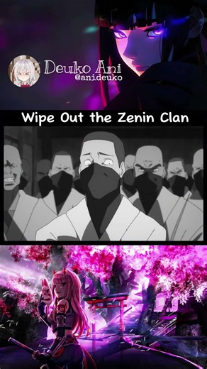 She Had One Final Wish… The Zenin Clan Fell 💔