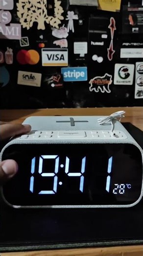Darwin Digital Radio Alarm Clock | Majority Audio
