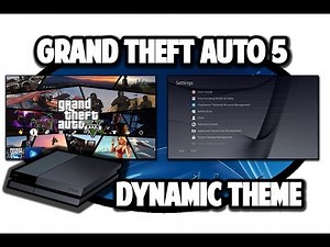 [PS4 THEMES] Grand Theft Auto 5 Dynamic Theme Video in 60FPS
