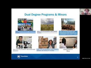 Penn State Geography Graduate Applicant Info Session