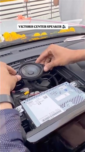 VICTORIS CENTER SPEAKER INSTALL￼