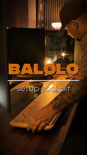 Balolo Setup Cockpit | Cinematic ASMR Build 🎧💡