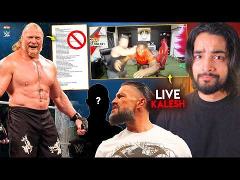 Wrestlemania Twist😮...Script Brock Lesnar, Speed Live Attack, Roman Reigns, Brock Lesnar replacement