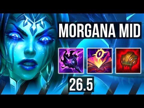 MORGANA vs AHRI (MID) | EUW Grandmaster | 26.5