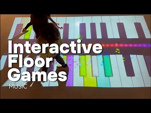 Video 6 - Music Games with Interactive Floor of GozcoTech