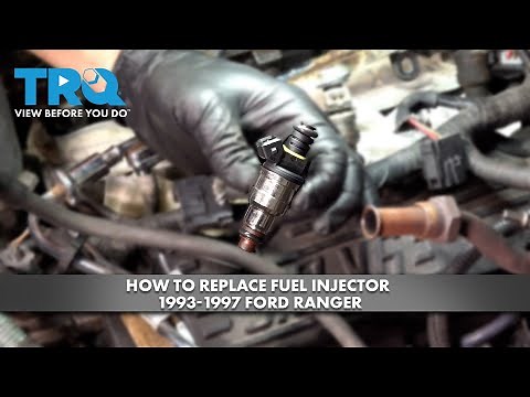 How to Replace Fuel Injector 1993-1997 Ford Ranger