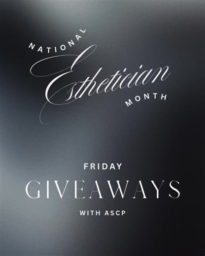 ASCP on Instagram: "It's Friday, esties—you know what that means! Another giveaway for National Esthetician Month, coming right up. ✨ ⁠ ⁠ One lucky winner will receive a pair of @zemits.official Elastistrom⁠ Microcurrent Gloves from our ASCP Esty Talk "Favorite Things" episode! Here's how to enter:⁠ ⁠ 1. Tag a friend.⁠ 2. Share this post to Stories for an extra chance to win! 🩷⁠ ⁠⁠ Winner will be notified via DM Monday, October 27, 2025.⁠ ⁠ Good luck, esties!"