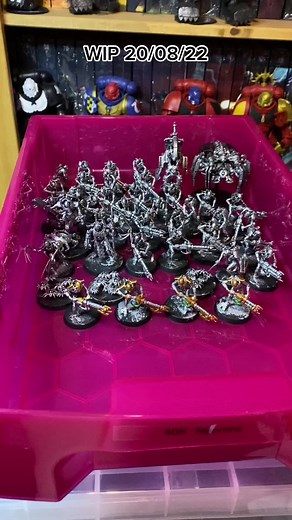WIP 20/08/22 #minitok #paintok #warhammercommunity #warhammer40k #necrons