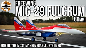 EDF jet review: Freewing MiG-29 twin 80mm in action