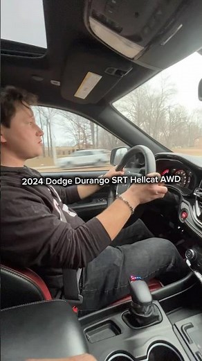 First time driving this 710 hp 6.2L V8 2024 Dodge Durango SRT Hellcat AWD today!! (Fun ride)