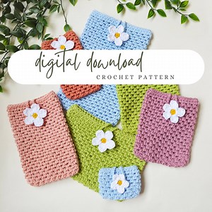 Crochet Pattern Book Sleeve Easy Crochet Pattern Kindle Cover Beginner Crochet Pattern Tablet Sleeve Crochet Pattern Book Cover Crochet Gift - Etsy