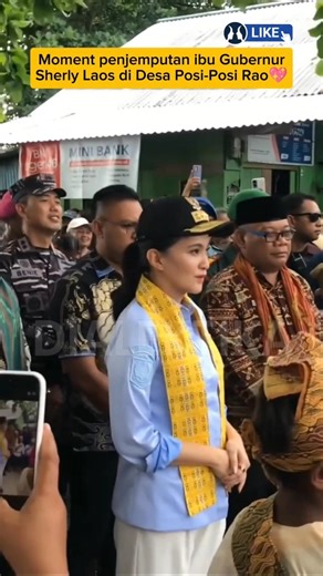 Penjemputan Ibu Princes Di Desa Posi-posi Rao💞 #sherlytjoanda #gubernurmalukuutara #sherlylaos #fyp