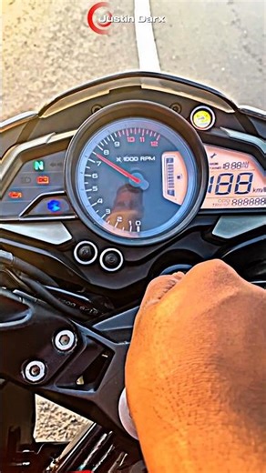 Bajaj Pulsar NS200💥 Top Speed & Sound | Pulsar NS200 Exhaust Note 🏍️🔥 #status #ns200 #bajaj #vs